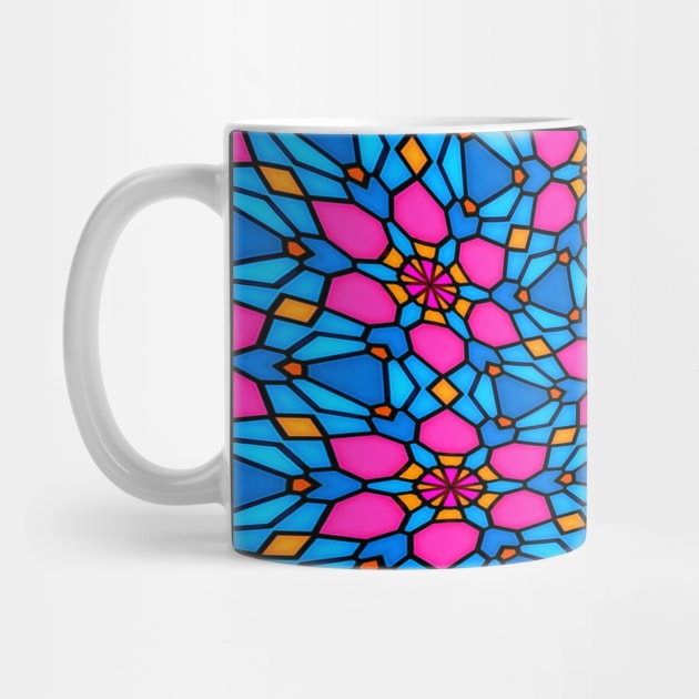 Beautiful Stained Glass Pattern by PatternFlower